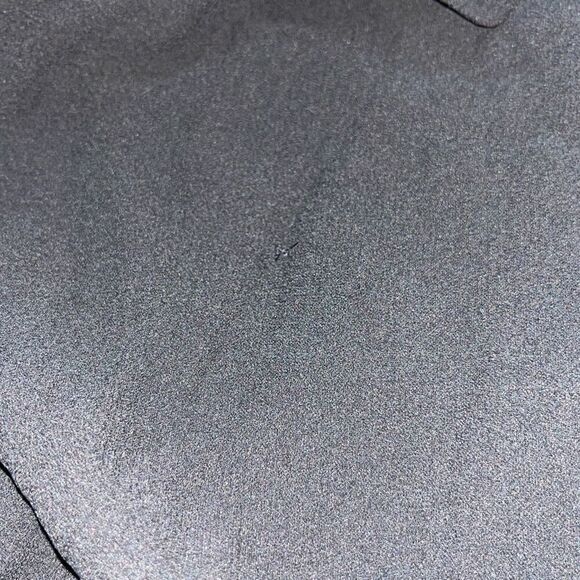 NWT Eileen Fisher Silk Georgette Crepe Trench Coat Women’s Medium Black - Picture 16 of 16